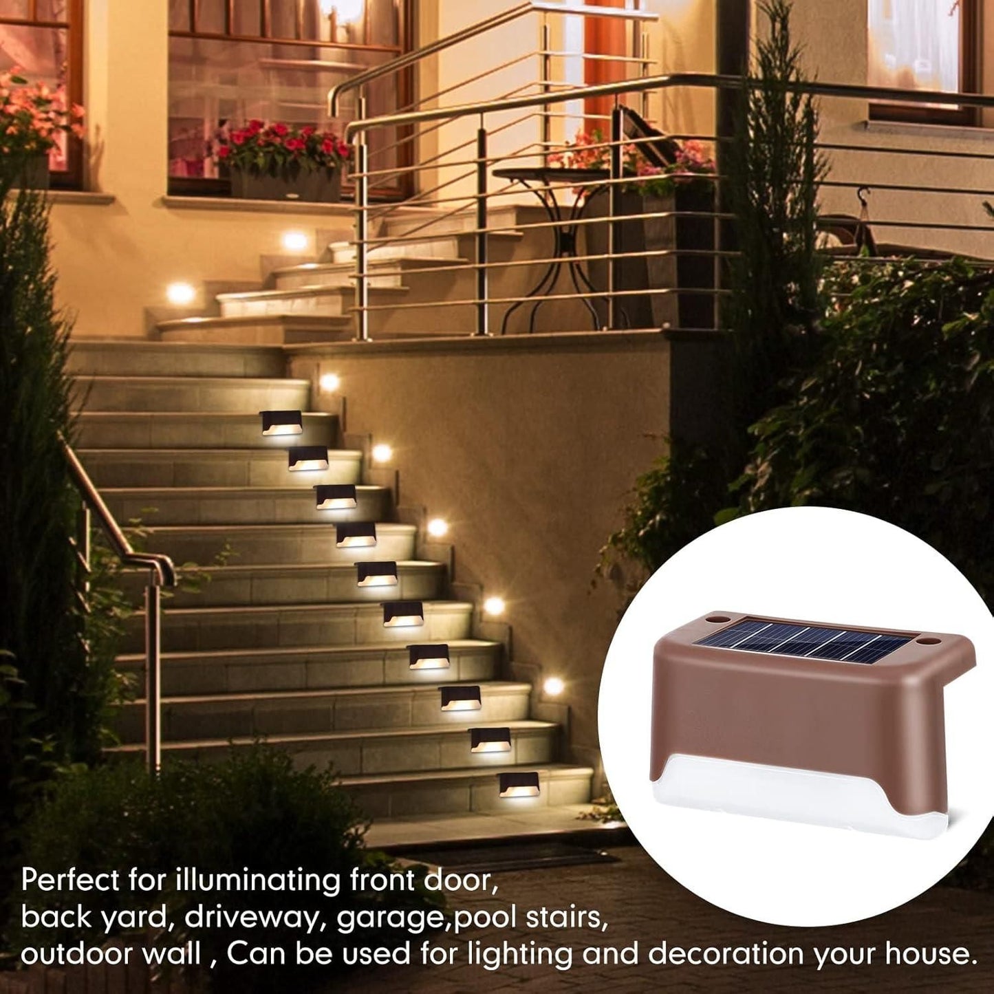 SolArt™ Solar Outdoor Lamp